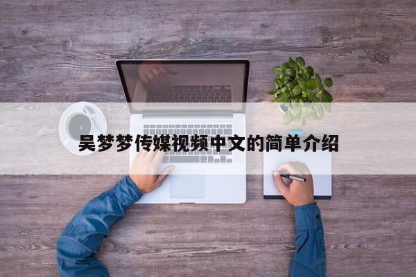 吴梦梦传媒视频中文的简单介绍